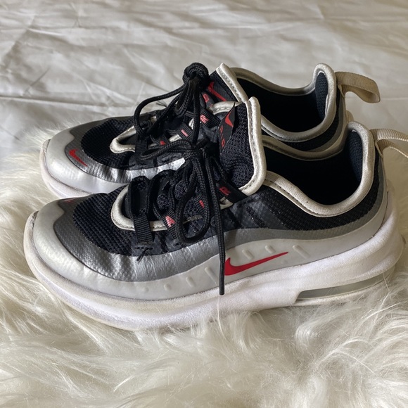 Nike Air Max Black/Silver/Red US size 12c - Picture 3 of 5